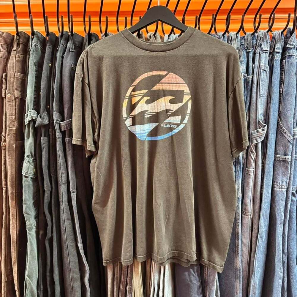 Vintage 90s Billabong Thrashed Faded T-Shirt, XL — Y2K Skater Surfwear